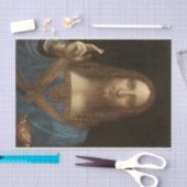 Salvator Mundi van Leonardo da Vinci Tissuepapier (Craft)