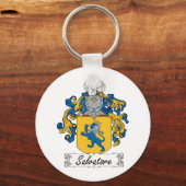 Salvatore Family Crest Sleutelhanger (Voorkant)