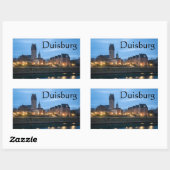 Salvatorkirche Duisburg Rechthoekige Sticker (Vel)