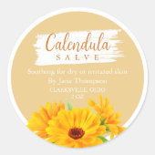 Salve de Calendula / Étiquette de balm (Devant)