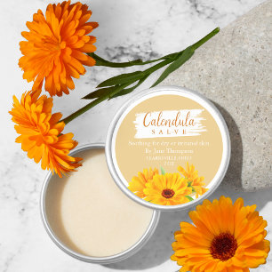 Salve de Calendula / Étiquette de balm