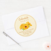 Salve de Calendula / Étiquette de balm (Enveloppe)