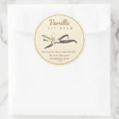 Salve de vanille / Étiquette de baume (Sac)