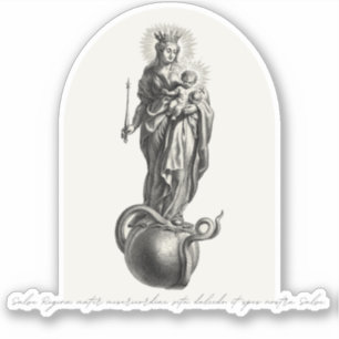 Salve Regina - Sticker en vinyle