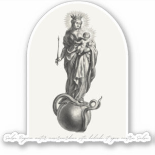 Salve Regina - VinylSticker Sticker