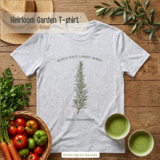 Salvia Rosmarinus Botanische Rozemarijn Tri-Blend Shirt