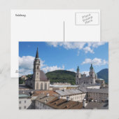 Salzbourg, Autriche Carte postale (Devant / Derrière)