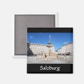 Salzbourg, Autriche Magnet (Recto/Verso)