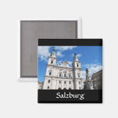 Salzbourg, Autriche Magnet (Recto/Verso)