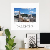 salzbourg, autriche Poster (Bureau à domicile)