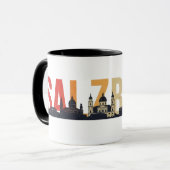 Salzburg Austria Travel Mok (Voorkant links)