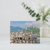 Salzburg Briefkaart (Staand voorkant)