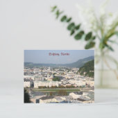 Salzburg, Briefkaart Oostenrijk (Staand voorkant)