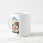 Salzburg Bürmoos Österreich Souvenir Koffiemok (Voorkant links)