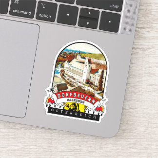 Salzburg Dorfbeuern Österreich Souvenir  Sticker