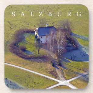Salzburg Hangman's House uitzicht onderzetters