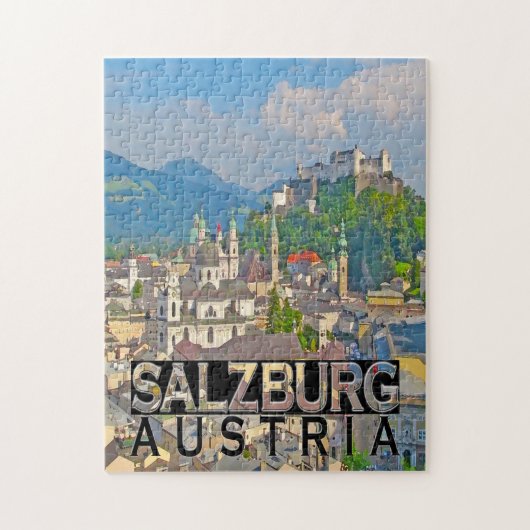 Salzburg Legpuzzel (Verticaal)