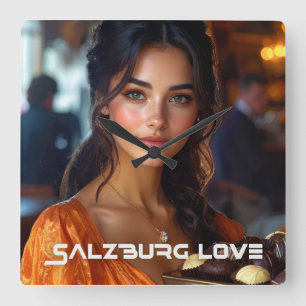 SALZBURG LIEFDE - LIEFDE UIT OOSTENRIJK VIERKANTE KLOK