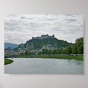 Salzburg, Oostenrijk, Hohensalzburg Fortress Print