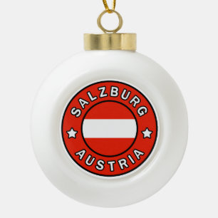 Salzburg Oostenrijk Keramische Bal Ornament