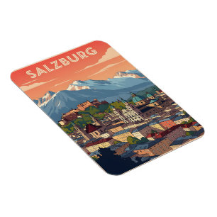 Salzburg Oostenrijk Magneet