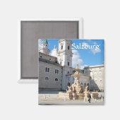 Salzburg, Oostenrijk Magnet Magneet (Voorkant / Achterkant)