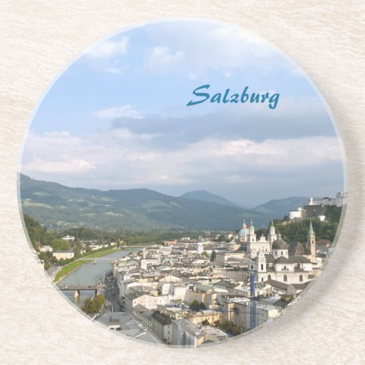 Salzburg Zandsteen Onderzetter (Voorkant)