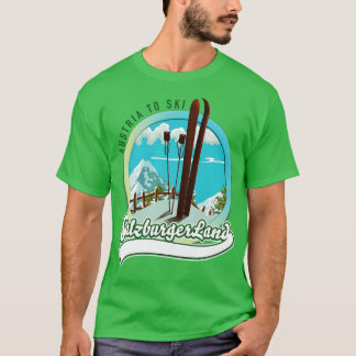 Salzburgerland Oostenrijk naar ski 1 T-shirt