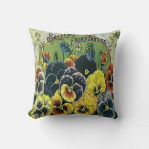 Salzer Fairy Pansies Sierkussen uit 1880