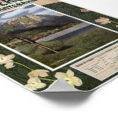 Salzkammergut Autriche Poster vintage 1910 (Coin)