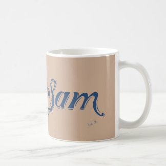 Sam - Aangepaste naam Koffiemok