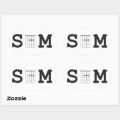 SAM Chord Box Ovale Sticker (Vel)