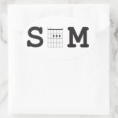 SAM Chord Box Ovale Sticker (Tas)
