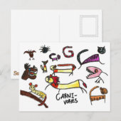 Sam de Egel - Johnny's Briefkaart #6 (Voorkant / Achterkant)