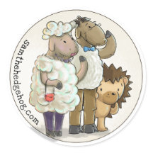 Sam de egel - Sticker #1