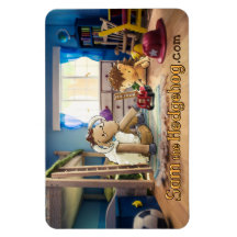 Sam de Hedgehog - Koelkastmagneet