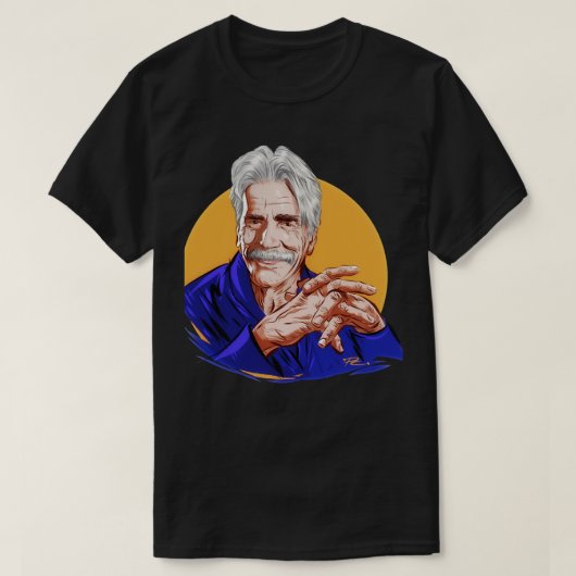 Sam Elliott Een illustratie T-shirt (Design voorkant)