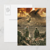 Sam en FRODO™ naderen montagekoom Briefkaart (Voorkant / Achterkant)