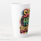 Sam & Ham zijn broers Latte Mok (Voorkant)