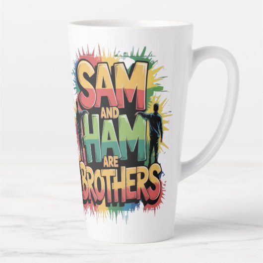 Sam & Ham zijn broers Latte Mok (Rechts)
