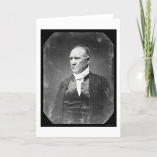 SAM Houston Texas Daguerreotype 1841 Kaart