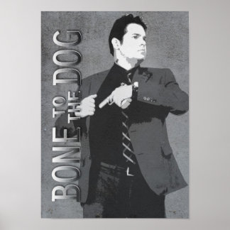 Sam in Action Bone aan het Poster van de Dog