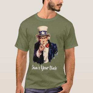 Sam is je oom t-shirt