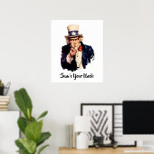 Sam is jouw oom poster (Thuiskantoor)