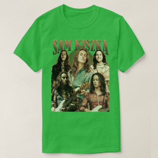 Sam Kiszka  Style Greta Van Fleet T-shirt (Design voorkant)