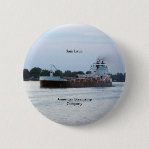 Sam Laud, knop Ronde Button 5,7 Cm