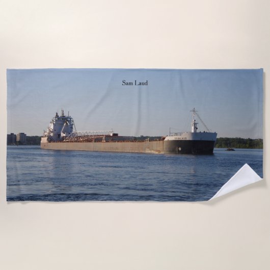 Sam Laud strandhanddoek Strandlaken (Voorkant)