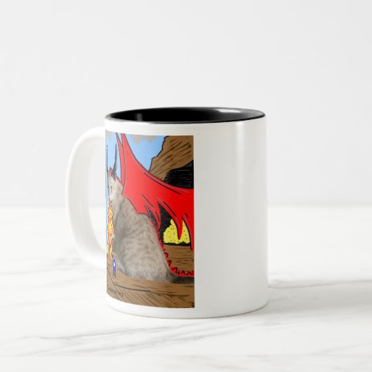 Sam Le Cat Dragon Mug (Devant gauche)