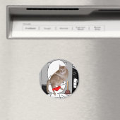 Sam Le Cat Privacy Please Magnet Magneet (Insitu (Vaatwasser))