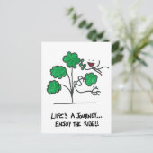 Sam le hérisson - Carte postale Johnny #3 (Debout devant)